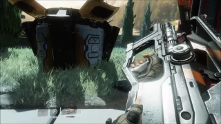 Titanfall 2 Use L Star Laser Gun to Defeat Reapers in Ash Dome Simulation