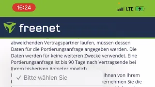 Freenet Rufnummern Portierung - So geht’s