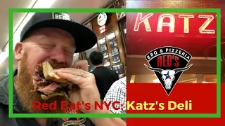 Red Eats NYC: Katz's Deli #hungryforthejourney #redsbbqandpizzeria