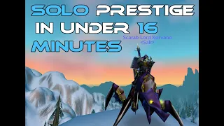 Solo Prestige 1-60 in Under 16 Minutes! - Ascension WoW (A'lar)