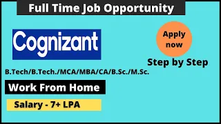 Cognizant Off-Campus Hiring 2021 | Cognizant hiring 2021 | Cognizant recruitment 2021 | off campus