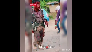 Rip assam police due to ASSAM /MIZORAM fight