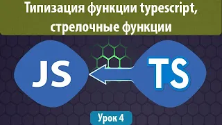 Урок 4. Типизация функции typescript, работа с параметрами функции, стрелочные функции