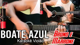 Boate azul Bruno e Marrone Karaokê violão (Cm)