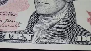 $10 BILL SEARCH for Fancy Serial Numbers and Error Banknotes