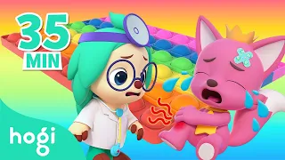 BEST SONGS of the MONTH｜Color Pop It + Hospital Play + More｜Nursery Rhymes for Kids｜Hogi Pinkfong