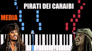 I PIRATI DEI CARAIBI *MEDIA* difficoltà - HANS ZIMMER - IL PIANO SUL TUBO