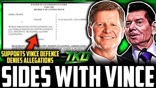 WWE John Laurinaitis SIDES WITH Vince McMahon In LAWSUIT | DENIES Allegations | Arbitration Motion