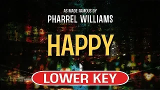 Happy (Karaoke Lower Key) - Pharrel Williams