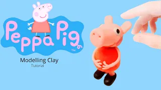 Peppa Pig - How to make with Clay ,Tutorial #vuqart #peppapig #clayart