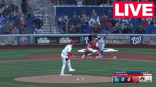 🔴LIVE NOW! Washington Nationals vs Los Angeles Dodgers - Apr 24, 2024 MLB Full Game - MLB 24 EN VIVO