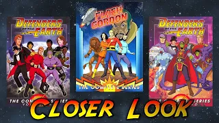 Closer Look - Flash Gordon & Defenders of the Earth Complete Series DVD Collections