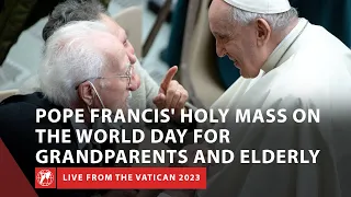 LIVE | Holy Mass with Pope Francis for the World Day for the Elderly | July 23rd, 2023