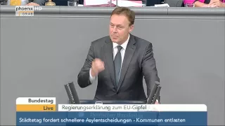 Bundestag: Aussprache zur Regierungserklärung zum Europäischen Rat (Teil 1) am 18.06.2015