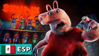 ¡No soy un monstruo!..... Cursed Peppa Pig vs Huggy Wuggy Animación en Español Latino