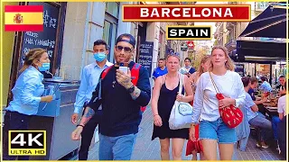 Barcelona Spain - Walking tour - April 2022 - 4K Ultra HD