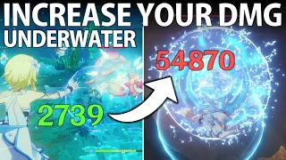 How to Fight Better Underwater in Fontaine (Genshin Impact)