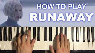 Aurora - Runaway (Piano Tutorial Lesson)