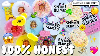 $180 Snoop Slimes & Sonria Slime Famous vs Underrated Slime Shop Review 💖 100% Honest