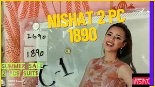 Nishat linen summer sale 2022 | 2 PCs suits UpTo 35%off #nishat #fancysuit #nishatlinensale