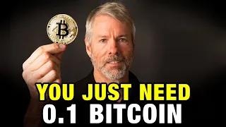 You NEED To Own Just 0.1 Bitcoin (BTC) - Here's Why | Michael Saylor 2024 Prediction