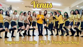 VENUS | Line Dance | Choreo by Raymond Sarlemijn & Youngsoon Song | Demo by BINA PRATAMA LD CLASS