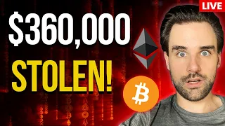 🔴Losing $360K in a crypto hack - Do this to protect yourself!