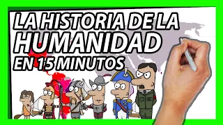 🌍La HISTORIA DEL MUNDO en 15 minutos🌍 | Resumen de la historia de la HUMANIDAD