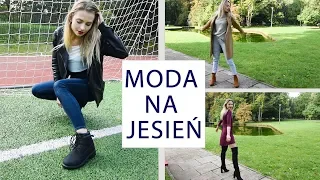 3 SUPER STYLIZACJE NA JESIEŃ! MODNE TRENDY| Estetino