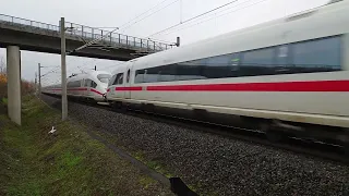 Germany train ICE 300 kmh Speed