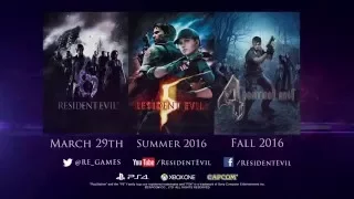 Resident Evil 4, 5, 6 - PS4  / Xbox One Trailer - 1080p