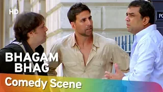 Bhagam Bhag - Akshay Kumar - Govinda - Paresh Rawal - Hit Comedy Scene - Shemaroo Bollywood Comedy