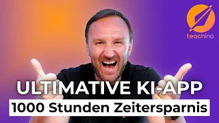 AUTOMATISCHE Unterrichtsvorbereitung: Die KI-Revolution! // teachino im Test!