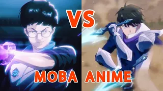 ANIME MOBA BATTLE CG CINEMATIC 2D - LOL WR VS MLBB / MLA VS AOV / ROV / KOG VS ONMYOJI ARENA