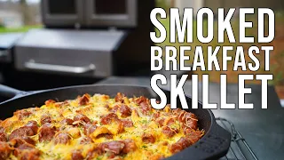 Smoked Breakfast Skillet | Easy Pit Boss Recipe on the Platinum Lockhart | Holy Smokes BBQ