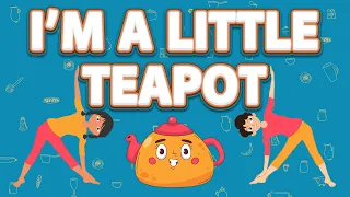 I'm a Little Tea Pot Song | Sing Along Action Song for Kids | Yoga Guppy