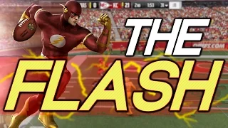 WHAT IF THE FLASH WERE A HB IN THE NFL?? 99 SPEED!!! Superhero Series | Madden 17