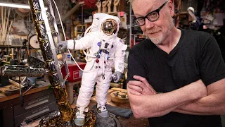 Adam Savage Reviews Blitzway's 1/4 Scale Apollo 11 Astronaut!