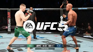 UFC 5 - *STRIKING BATTLE* - Ian Garry Vs MVP FULL FIGHT!