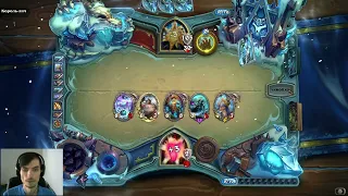 Прохожу Короля Лича. Воин. Hearthstone