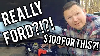 2020+ ESCAPE BATTERY Change | How to CHANGE Ford BATTERYs | Don't WASTE your MONEY!