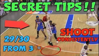 THESE SECRET SHOOTING TIPS WILL MAKE YOU A MORE CONSISTENT SHOOTER ON NBA 2K24!! SHOOT BETTER ON 2K!