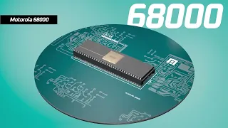 Motorola 68000 Chip: A 3D Simulation