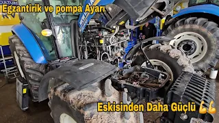 Nedir Bu Egzantirik ?? New holland td 110 Traktörüme Güç arttırımı Yapıyoruz Sonuç !!