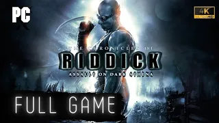 The Chronicles of Riddick: Assault on Dark Athena | Full Game | No Commentary | PC | 4K 60FPS
