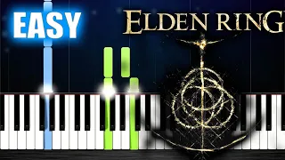 Elden Ring - Main Theme - EASY Piano Tutorial