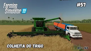 FARMING 22 - PRIMEIRA COLHEITA DE TRIGO
