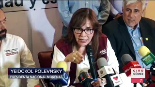 "Anaya es un delincuente de cuello blanco": Yeidckol Polevnsky | Noticias con Ciro Gómez