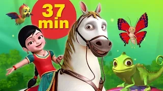 Our Animal Friends Bengali Kids Cartoon Video | Bengali Rhymes and Kids Songs | Infobells