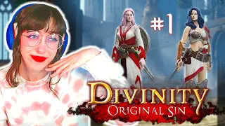 Baldur’s Gate 3 fan plays Divinity: Original Sin for the first time!